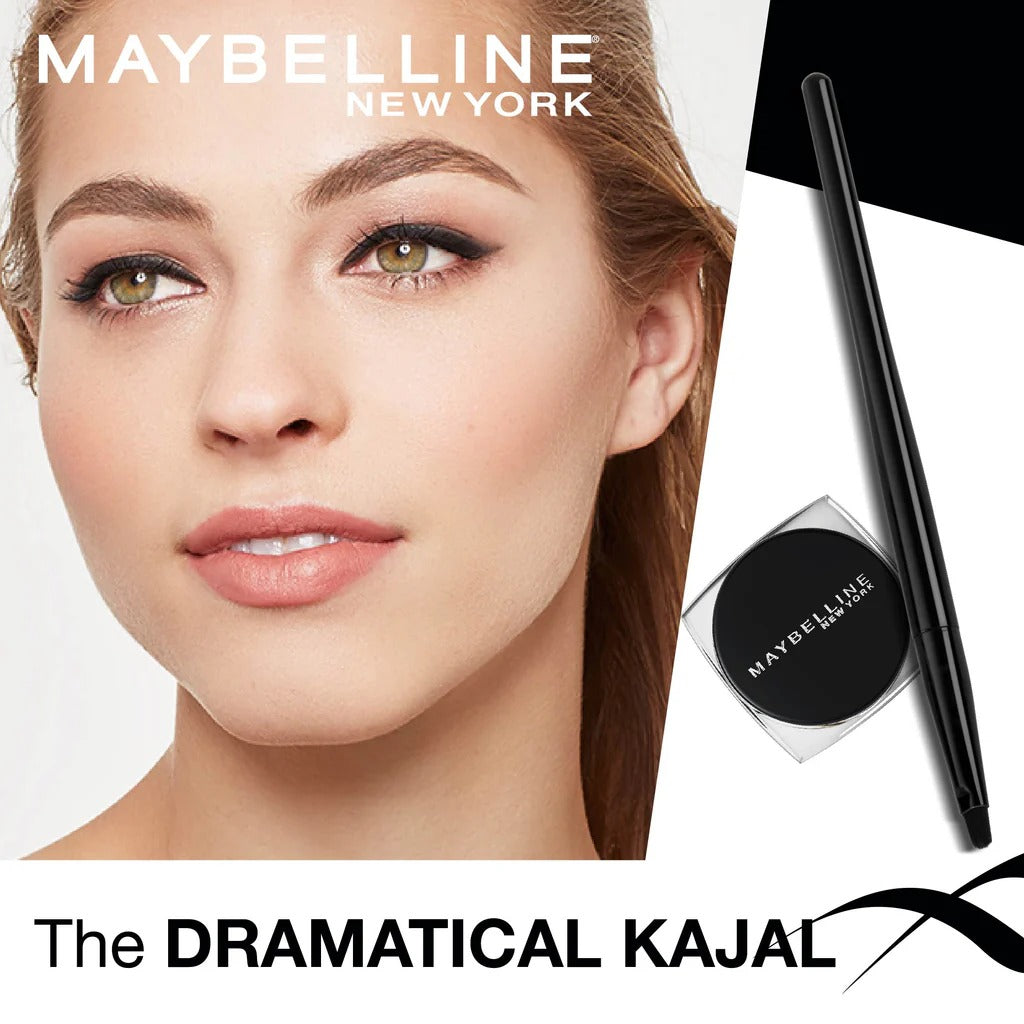 Maybelline New York Lasting Drama Gel Eyeliner - Blackest Black, 2.5 g - 5