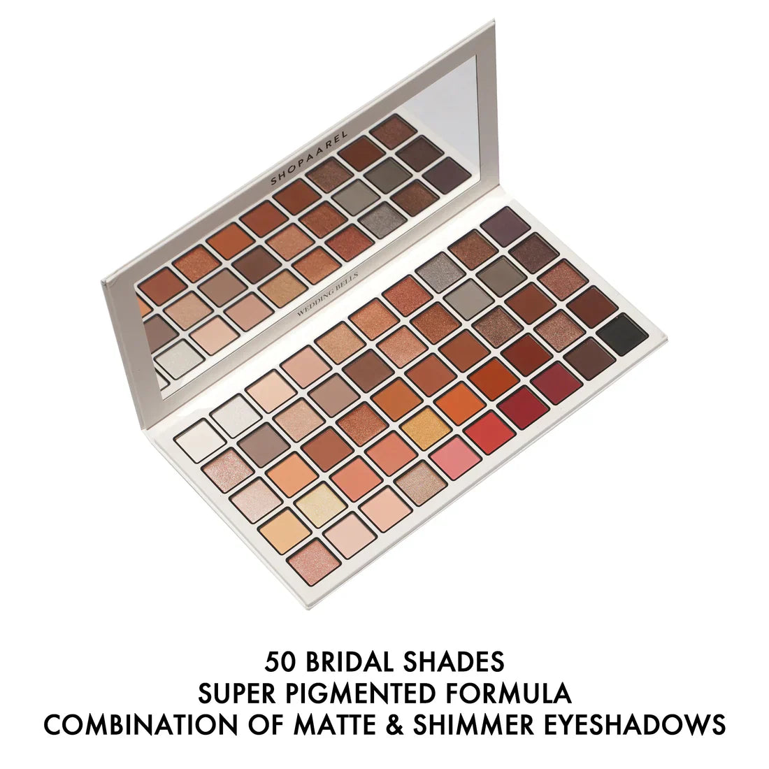 Shopaarel 50 Color Wedding Bells Eyeshadow Palette - 1