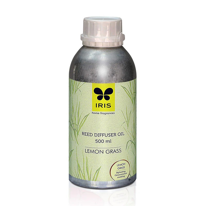 IRIS Lemongrass Reed Diffuser Oil Refill Can 193 - 1