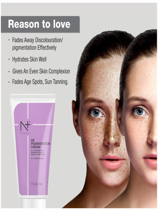 N Plus Professional De-Pigmentation Face Moisturiser - 50g - 3