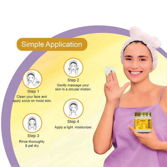 DR.RASHEL Gold Scrub - 380ml - 6