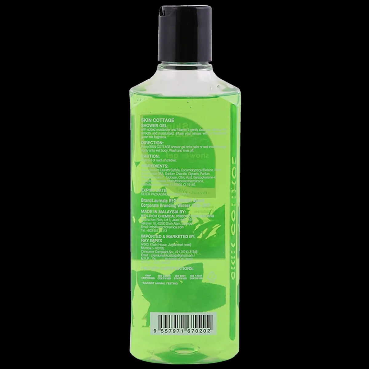 Skin Cottage Green Tea & Milk Body Bath – 400ml - 2