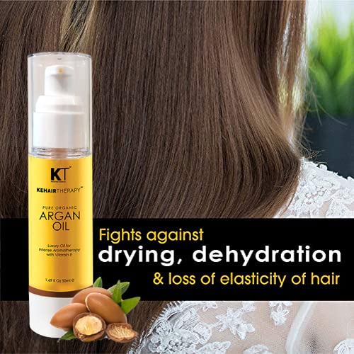 KT Professional Kehairtherapy Pure Organic Argan Oil Serum 50 ML - 3