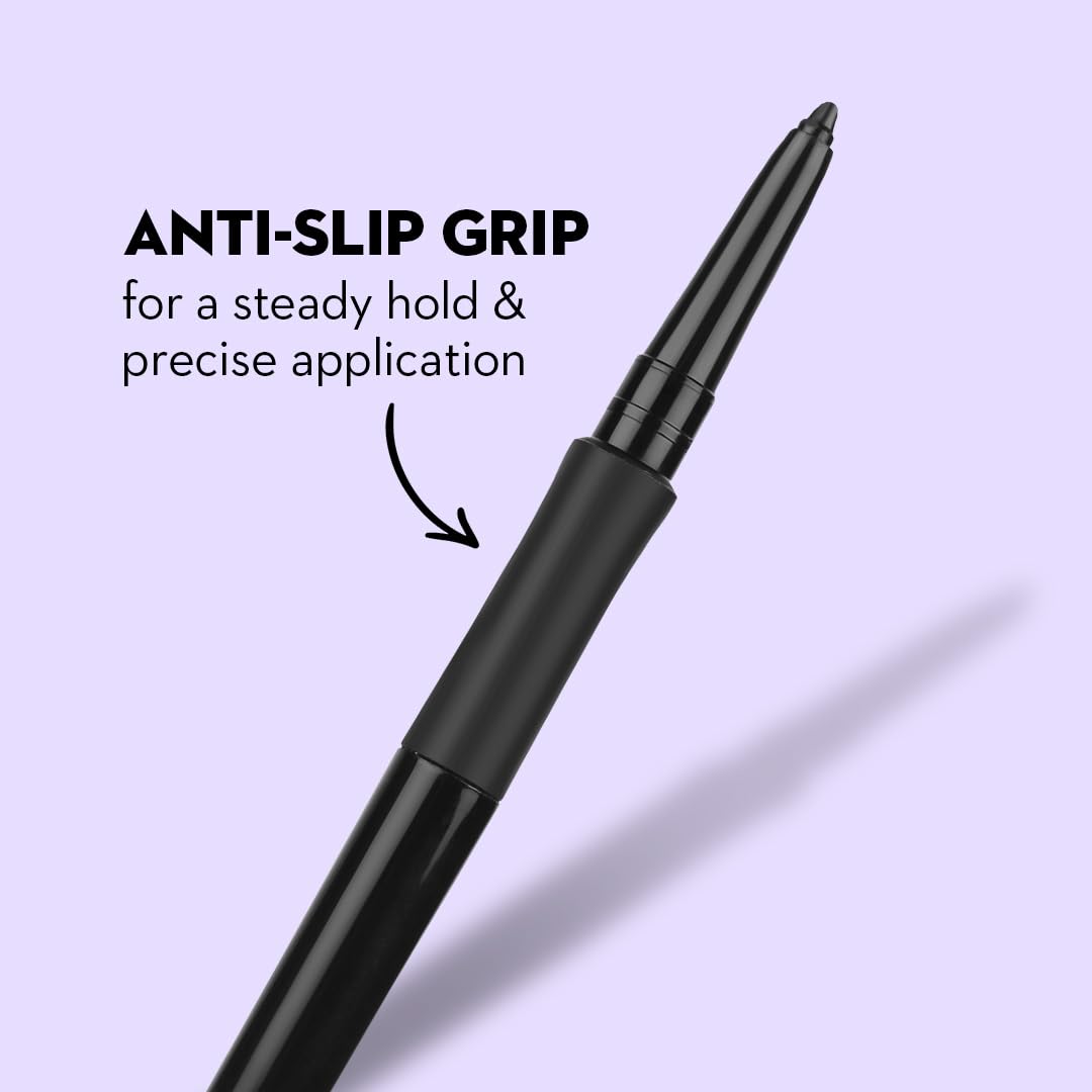 SUGAR Cosmetics - Twist And Shout - Fadeproof Kajal Gel- 01 Black Velvet (Black Kajal) - 4