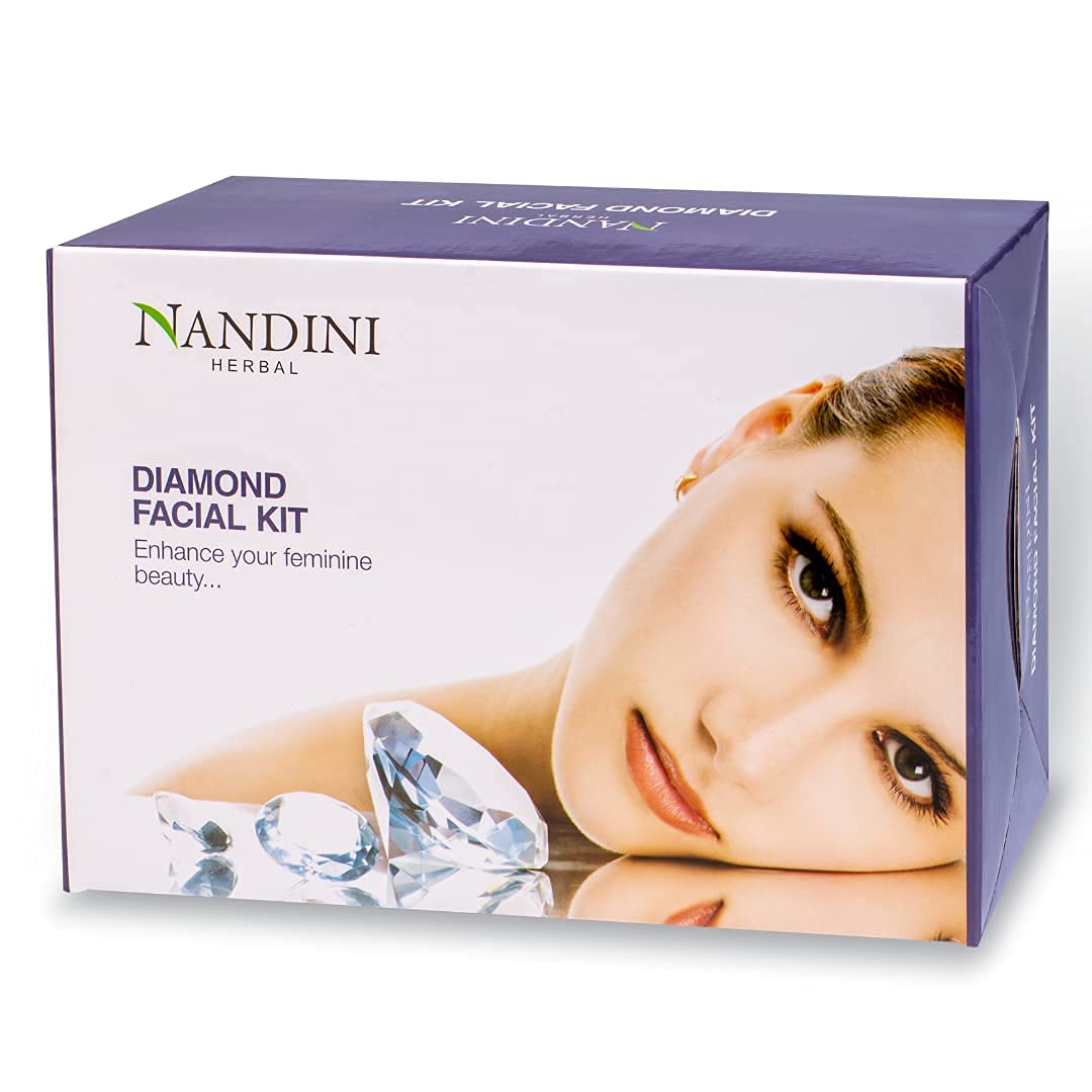 Nandini Herbal Diamond Facial Kit 260gms - 2