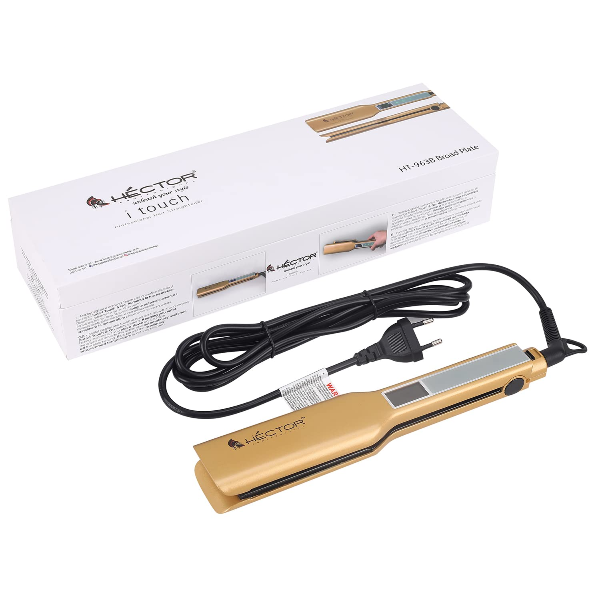 Hector Professionals, Hair Straightener iTouch HT-963B(Gold, White) KIng - 6