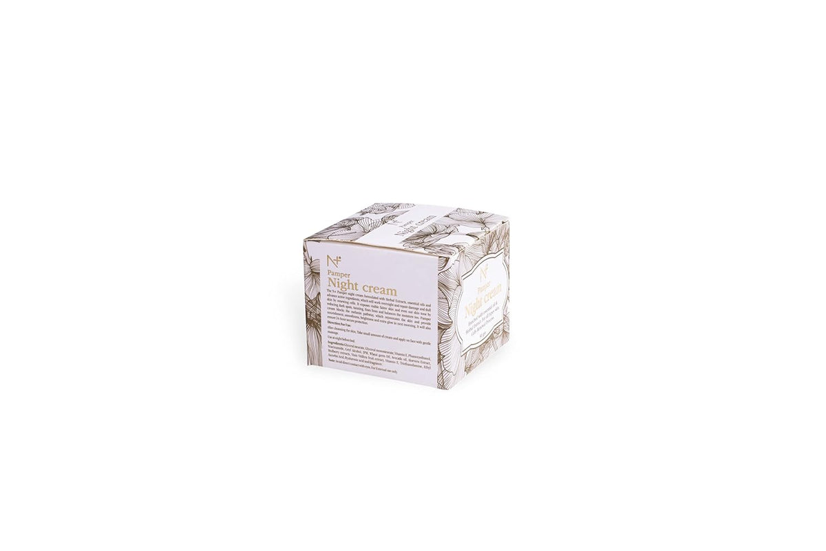 N+ Pamper Night Cream Enriched with Essential Oil & Herbal Extract - 4