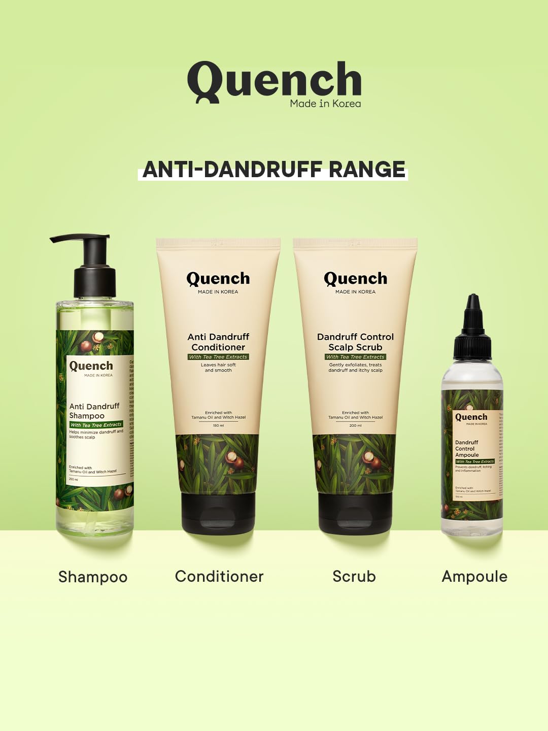 Quench Anti-Dandruff Shampoo - 250ml - 5