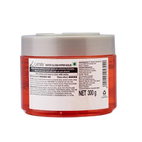 Gatsby Water Gloss | Long Lasting Hold Holding Level 7 - 300gm - 2