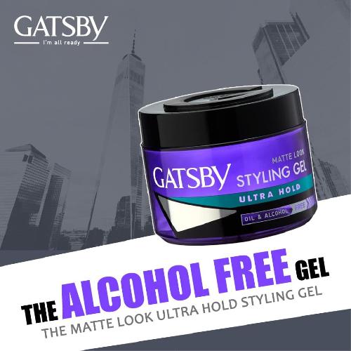 Gatsby Styling Gel Ultra Hold | Alcohol Free - 300 g - 3