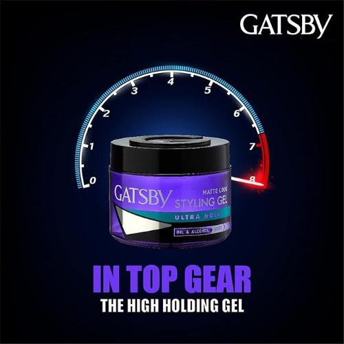 Gatsby Styling Gel Ultra Hold | Alcohol Free - 300 g - 4