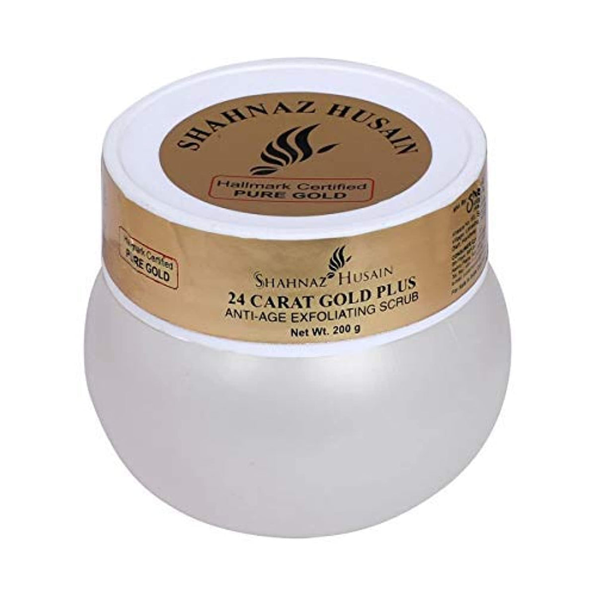 Shahnaz Husain 24 carat Gold Plus Anti-Age Exfoliating Scrub 200gm - 1