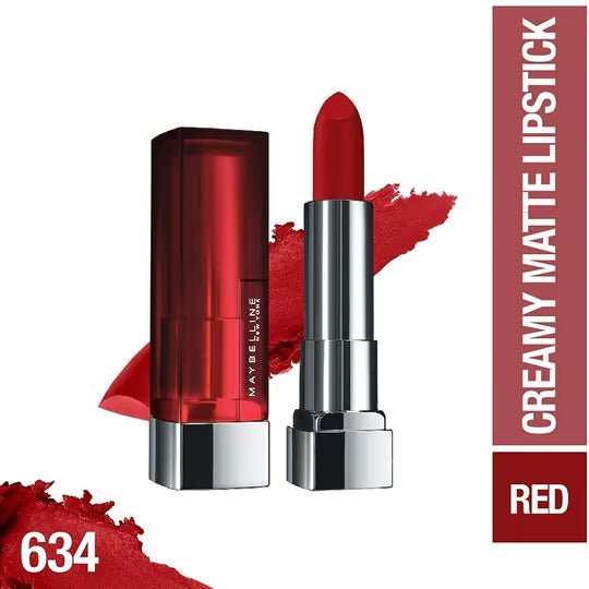 Maybelline New York Color Sensational Creamy Matte Lipstick Collection Shade(500-817) - 11