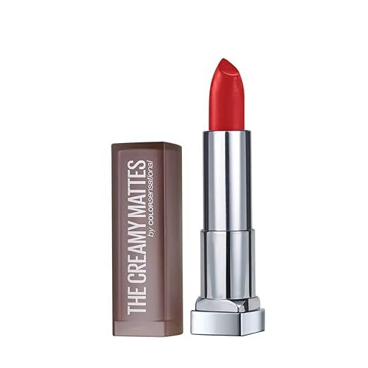 Maybelline New York Color Sensational Creamy Matte Lipstick Collection Shade(500-817) - 12
