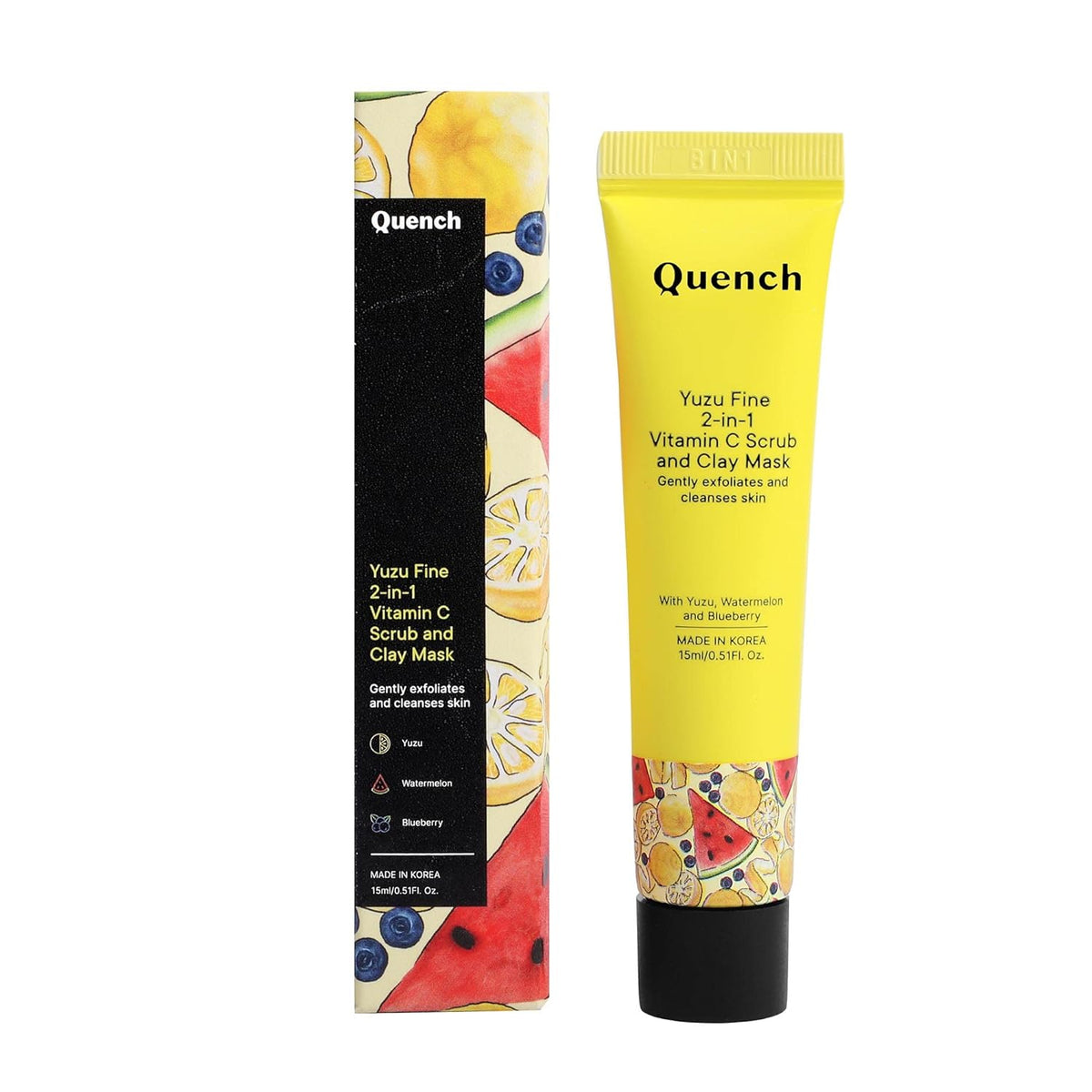 Quench Vitamin C Scrub & Clay Mask - 50ml - 1
