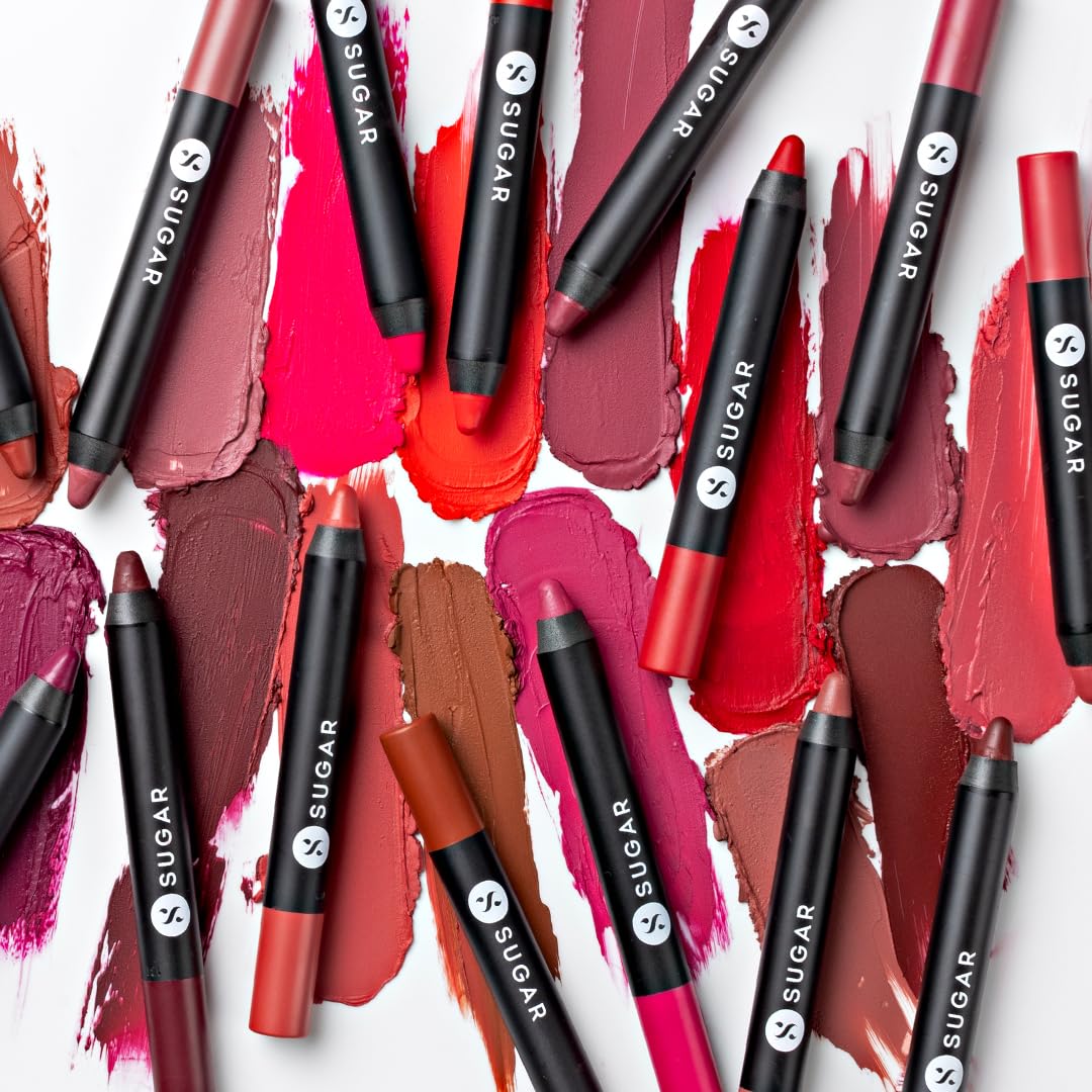 SUGAR Matte As Hell Crayon Lipstick (01 to 18) - 6