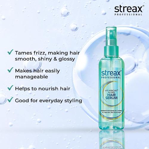 Streax Professional Vitariche Gloss Hair Serum (115 ml) - 2