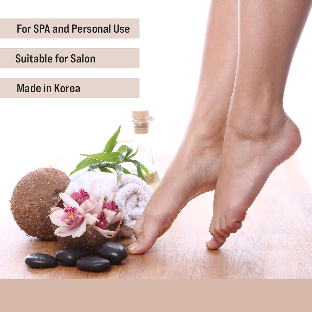 TRITON Professional Laser Cut Nickel Plate Foot Scraper for Smooth Feet - 6