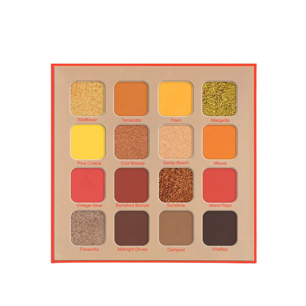 Forever52 | 16 Color Eyeshadow Palette (Sugar Breeze-002),(Summer Breez-004) - 9