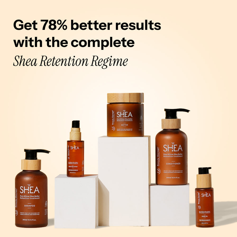 Beauty Garage Shea Retention Conditioner – 300ml / 750ml - 7