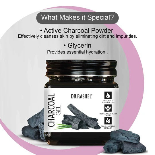 DR.RASHEL Charcoal Gel - 380ml - 5