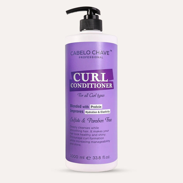 Cabelo Chave Curl Conditioner (1000ml) | Moisturizing & Defining for Curly Hair - 1