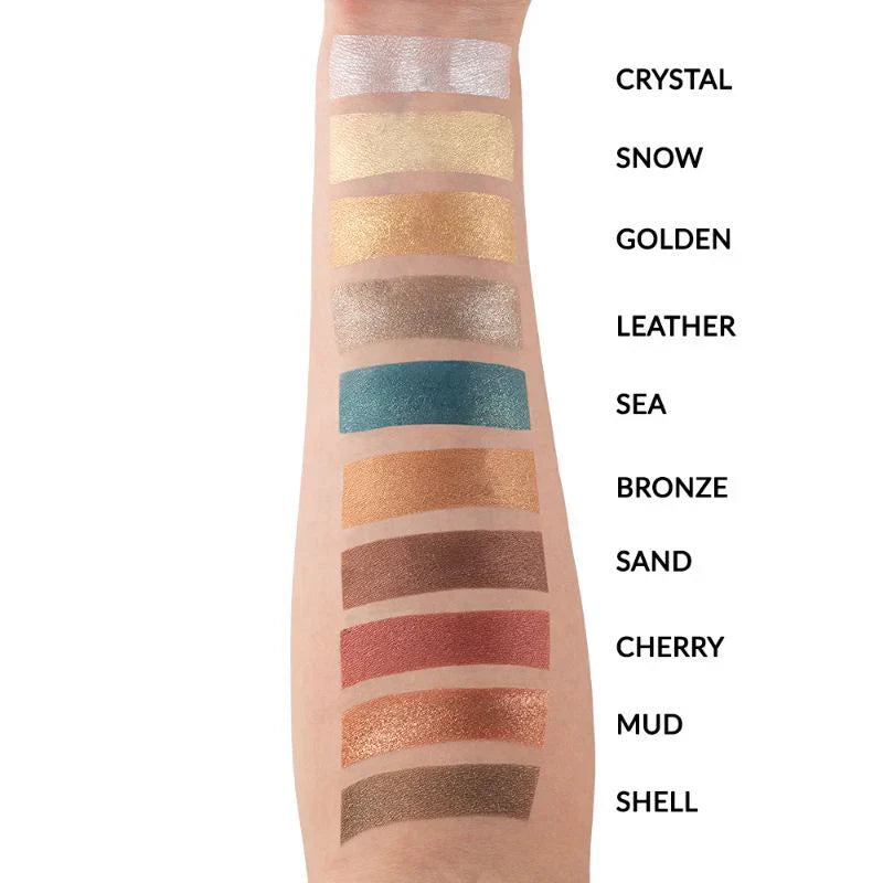 Forever52 10 Color Eyeshadow Palette (Gemstones Collection) Gms001 (40gm) - 5