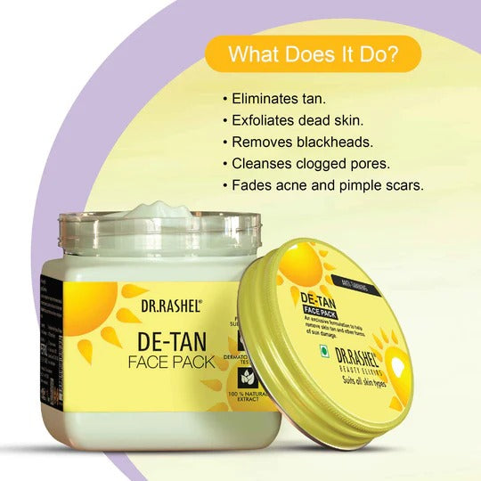 DR.RASHEL De-Tan Face Pack - 380ml - 4