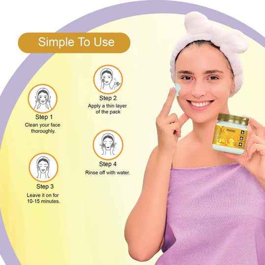 DR.RASHEL Gold Face Pack - 380ml - 6