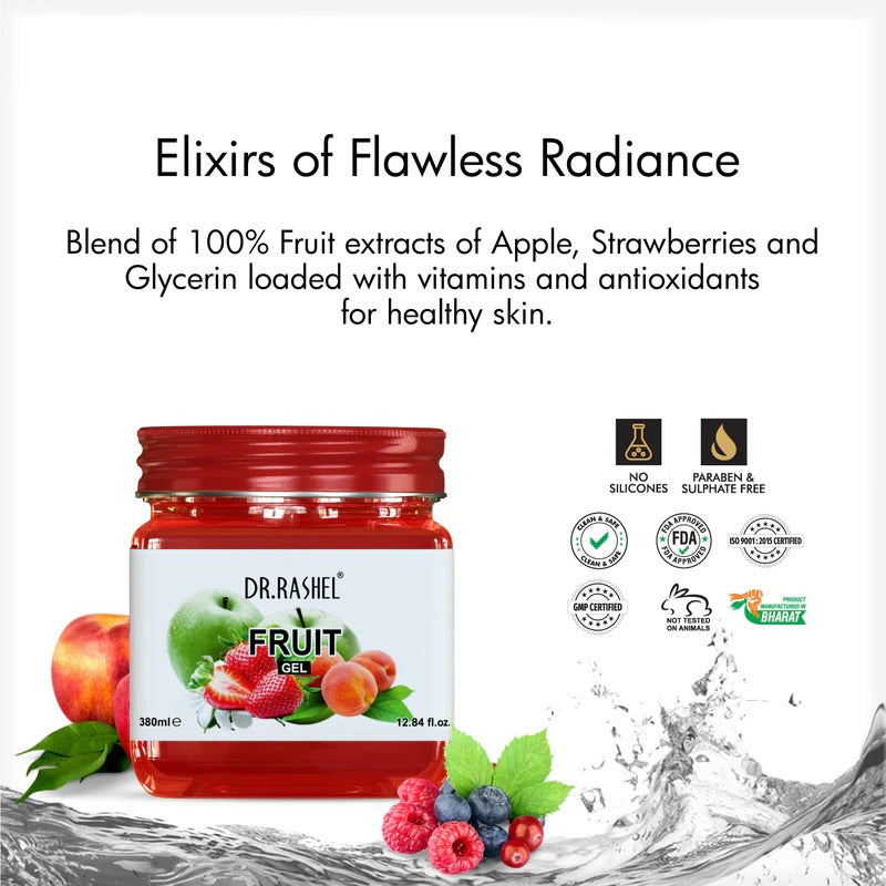 DR.RASHEL Fruit Gel for Brighter and Smoother Skin - 380 ml - 4