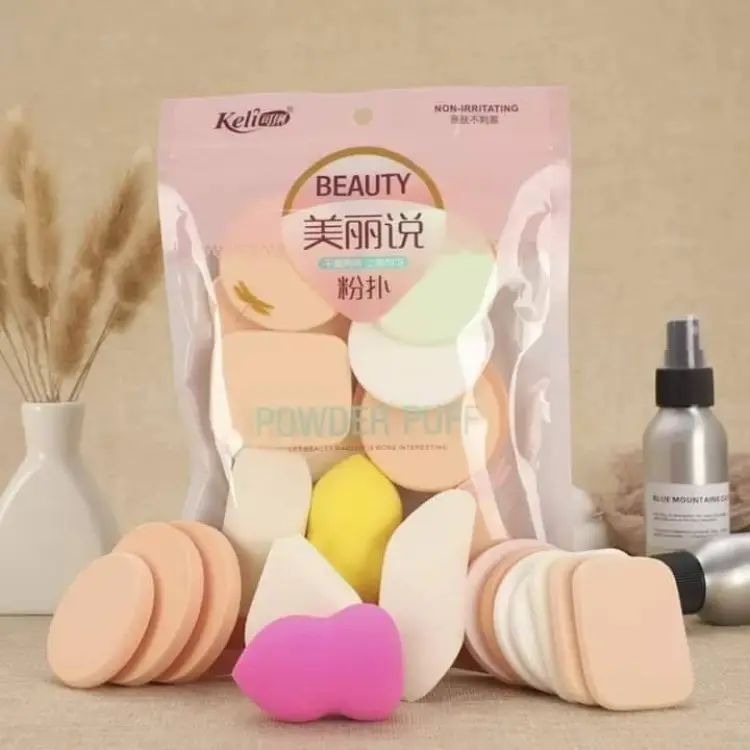 Larose Powder puff and blenders Makeup Sponge (Each Packet Comes with 14 Different Makeup Sponge) - 2