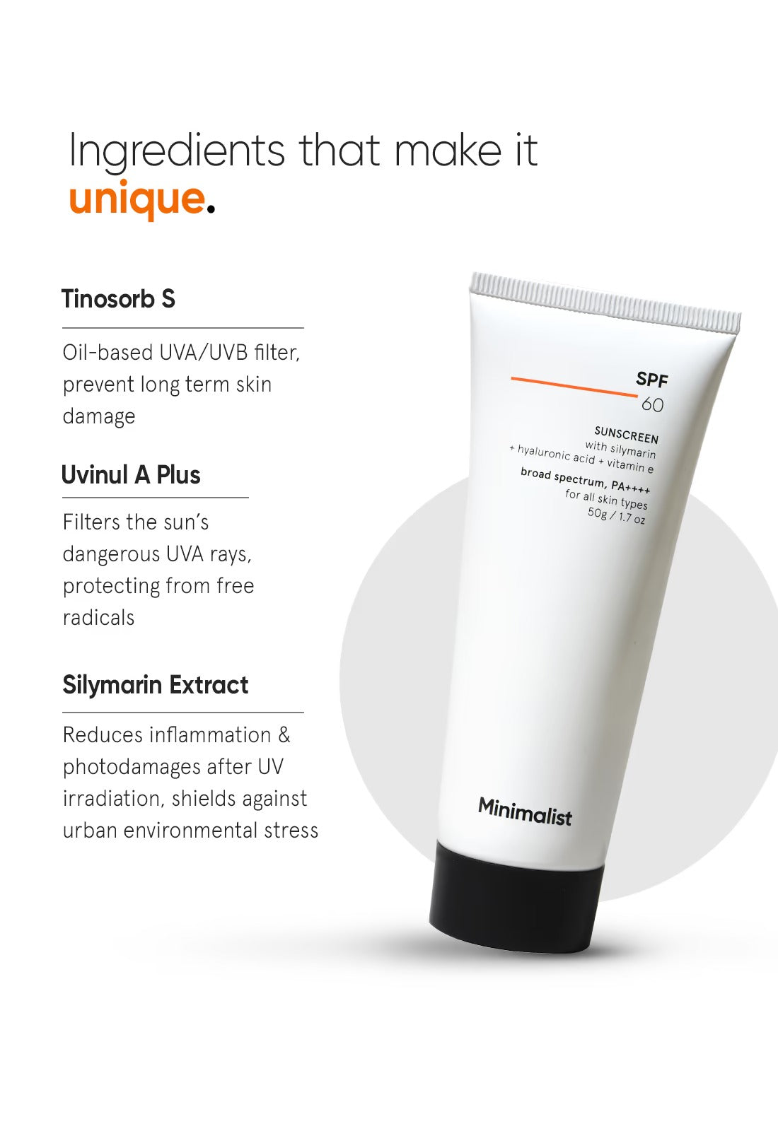 Minimalist SPF 60 Sunscreen - 4
