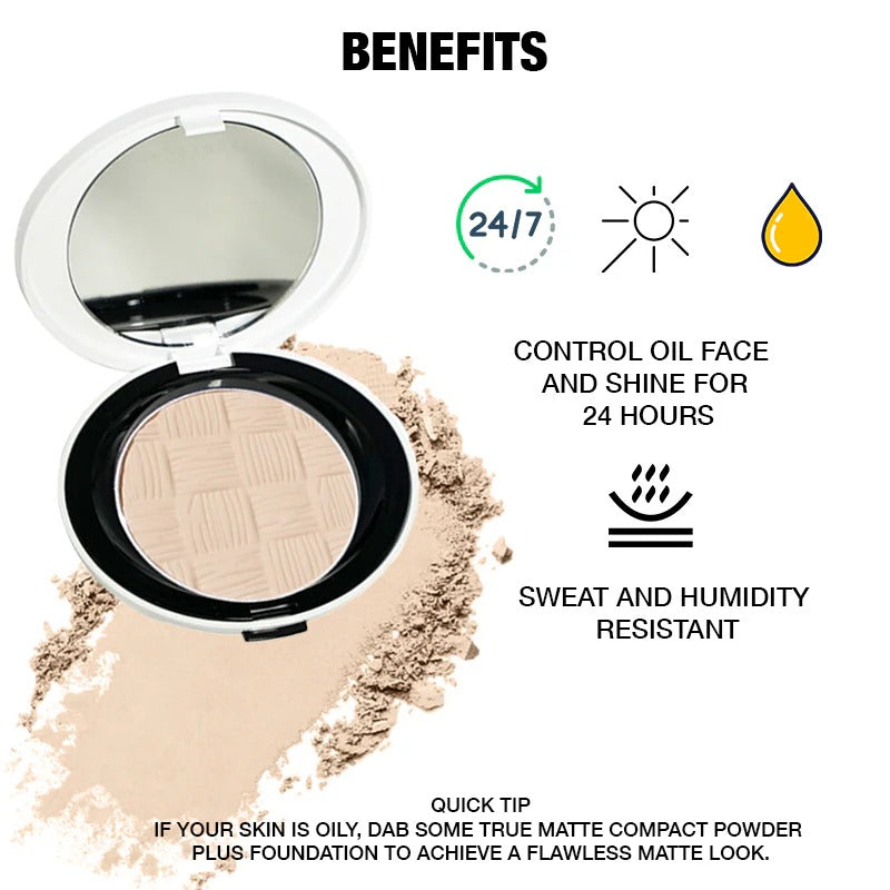 Shopaarel True Matte Compact Powder - 4