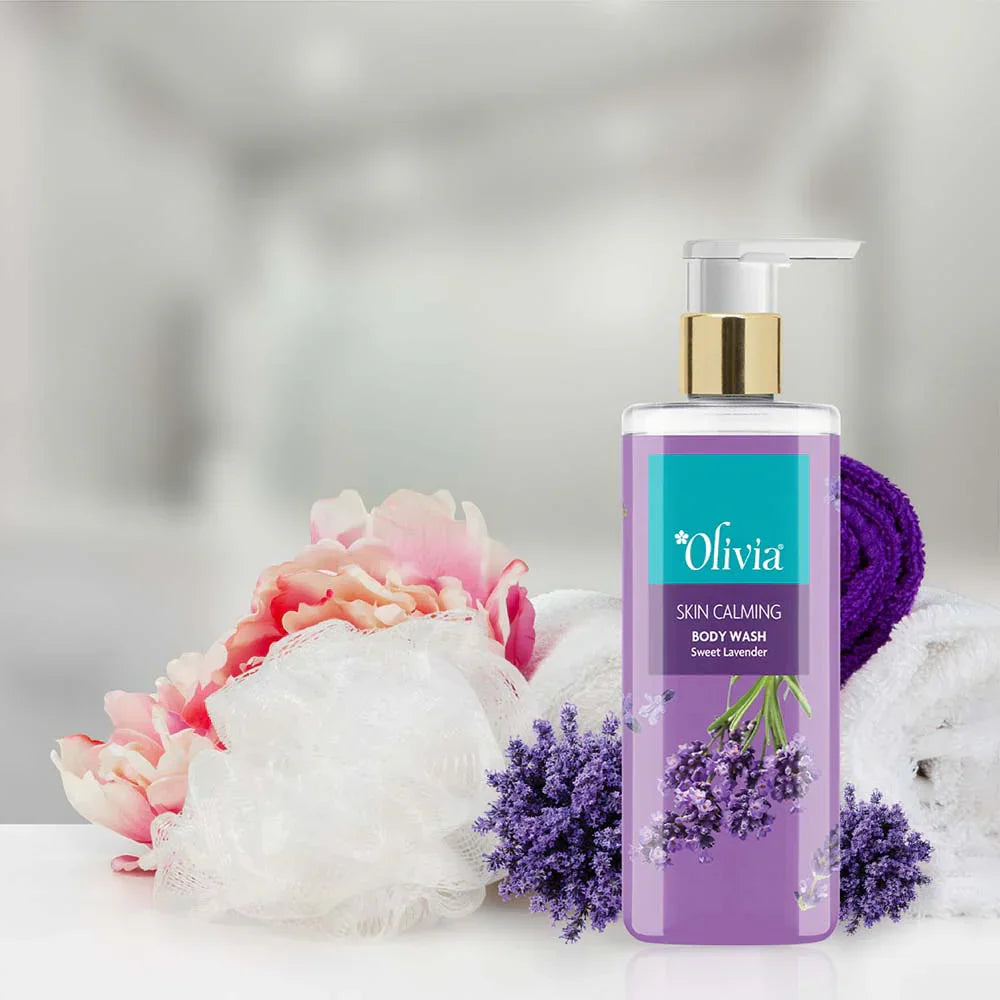 Olivia Skin Calming Body Wash with Sweet Lavender - 3