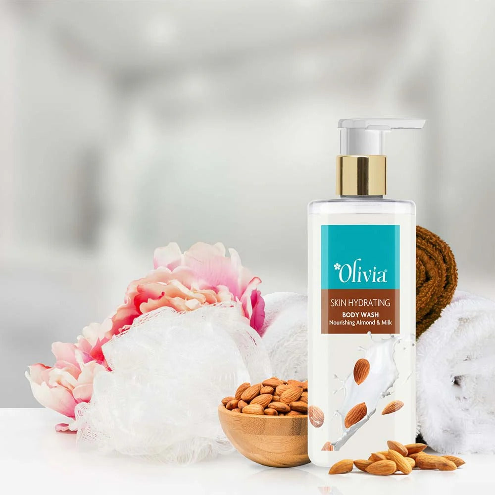 Olivia Skin Hydrating Body Wash with Nourishing Almond and Milk - 4