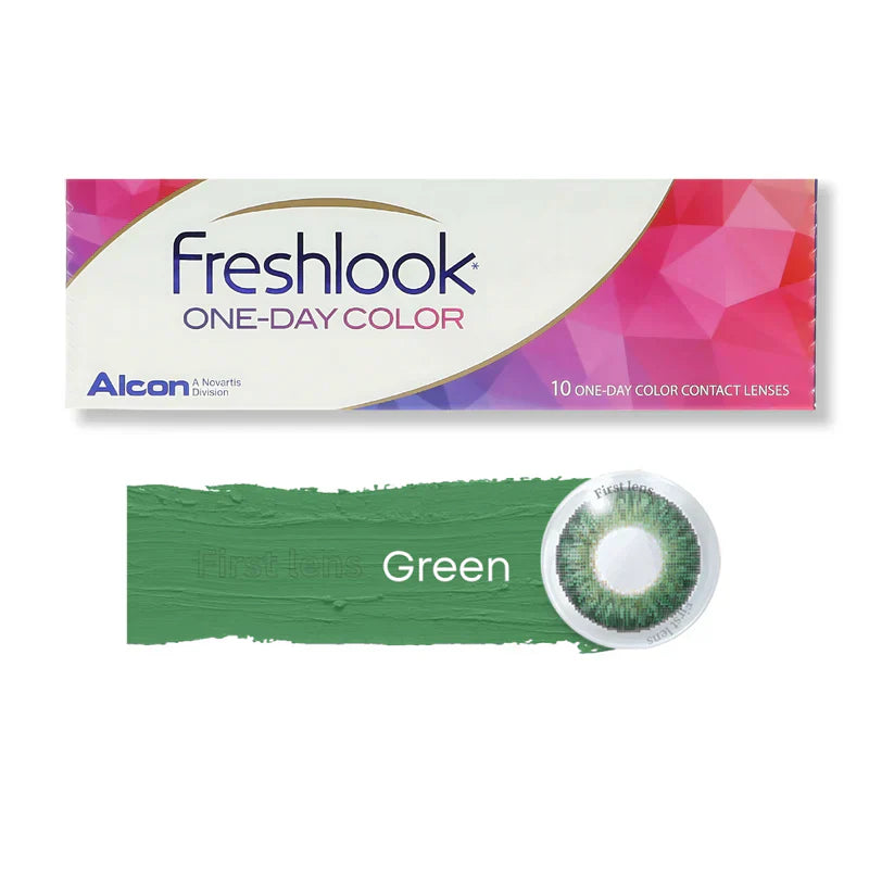 Alcon Freshlook One Day Colour Contact Lens in (Green Blue Pure Hazel) - 3