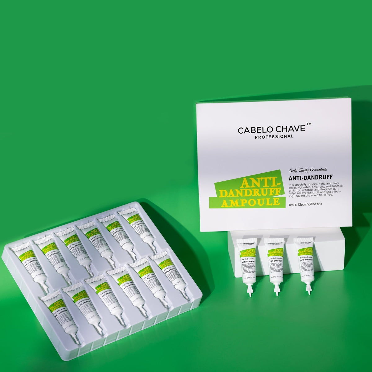 Cabelo Chave Anti-Dandruff Ampoule - 3