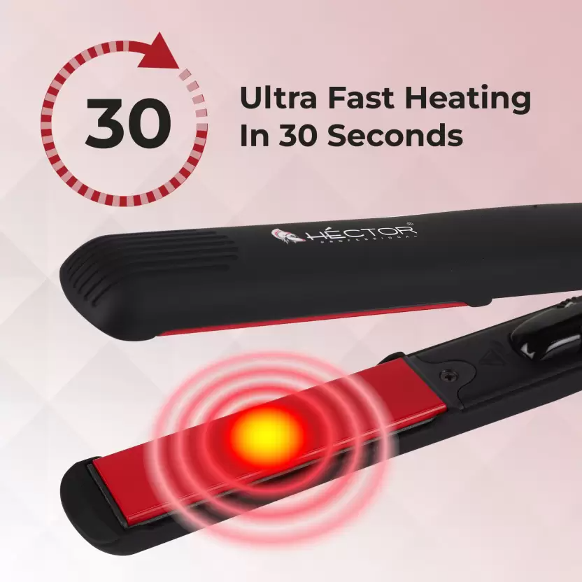 Hector Professionals HT-03 Hair Straightener (Black) - 2