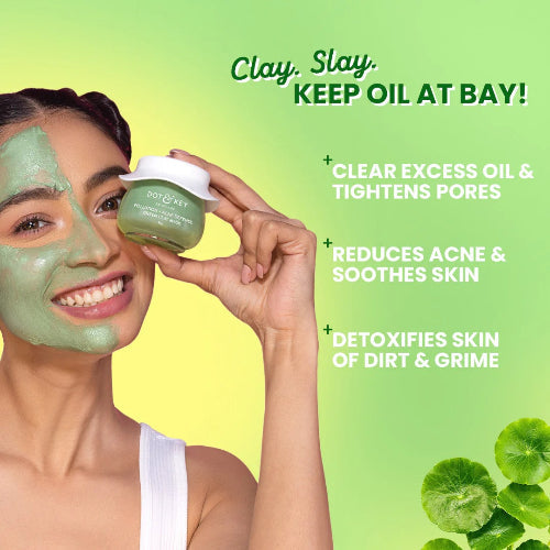 Dot & Key Cica & Salicylic French Green Clay Face Mask - 3