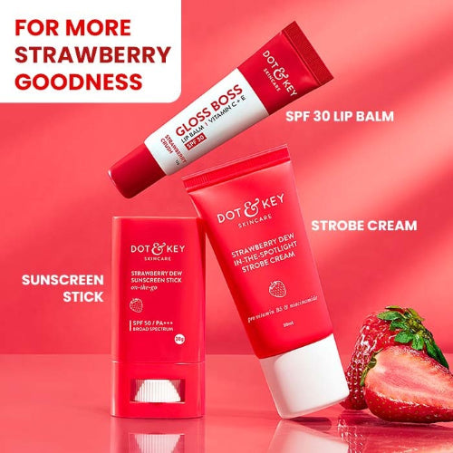 Dot & Key Strawberry Dew Cleansing Balm – Dewy & Soft Skin - 5