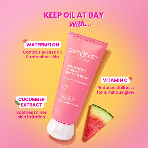 Dot & Key Watermelon Gel Face Wash – Refreshing & Hydrating - 4