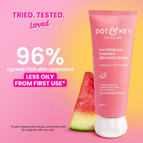 Dot & Key Watermelon Gel Face Wash – Refreshing & Hydrating - 7