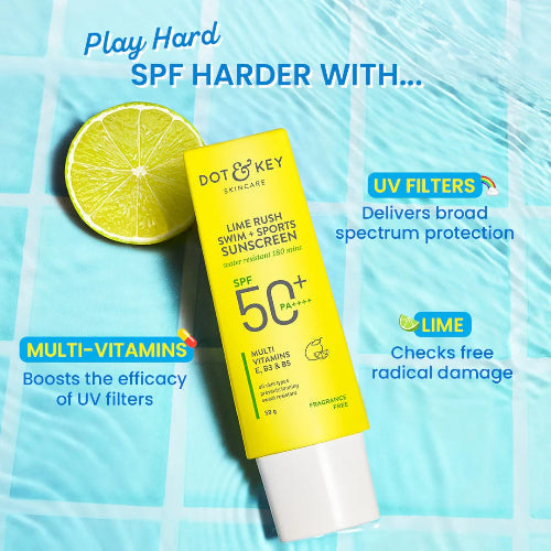 Dot & Key Swim + Sports Sunscreen SPF 50+ (Water Resistant) - 7