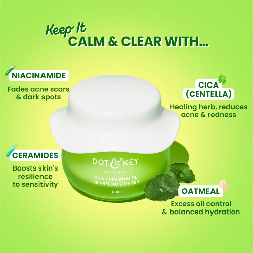 Dot & Key Cica (Centella) + Niacinamide Oil Free Moisturizer - 4