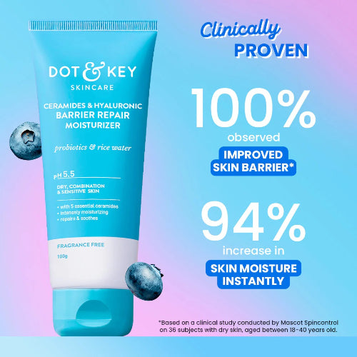 Dot & Key Barrier Repair Moisturizer (Hyaluronic + Ceramides) - 7
