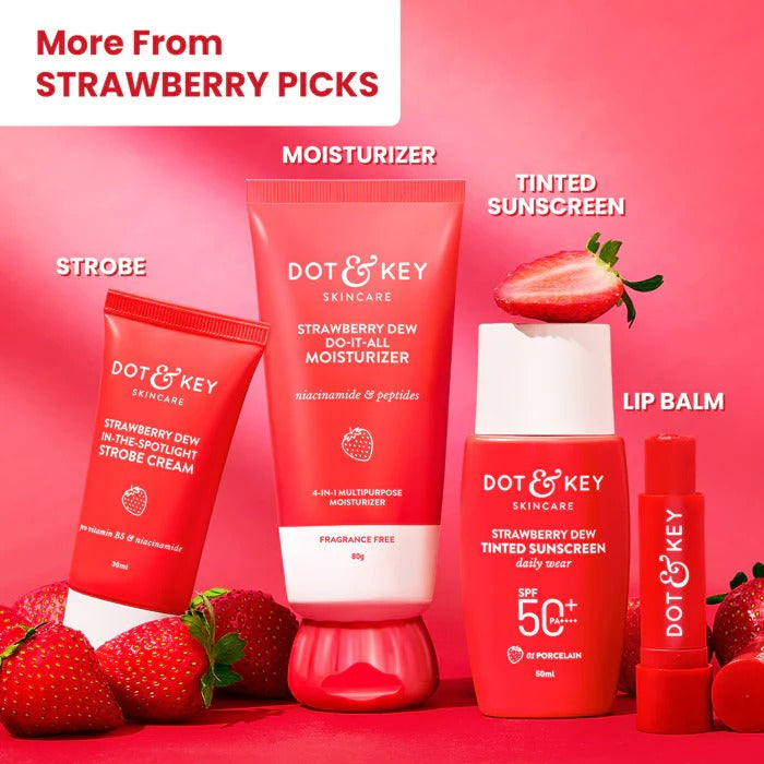 Dot & Key Strawberry Dew Sunscreen Stick SPF 50+ PA++++ - 4