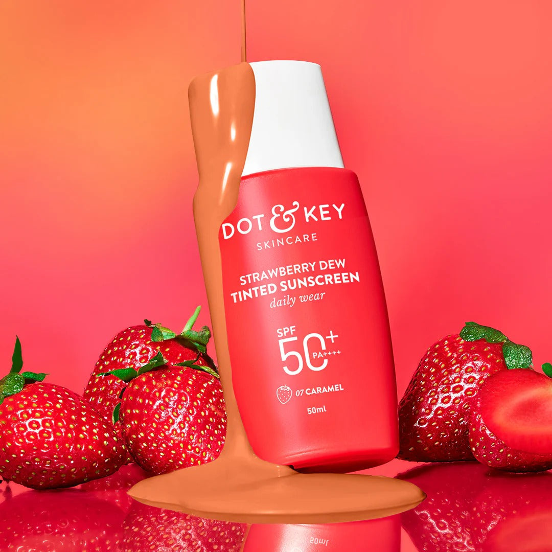 Dot & Key Strawberry Dew Tinted Sunscreen SPF 50+ PA++++ - 5