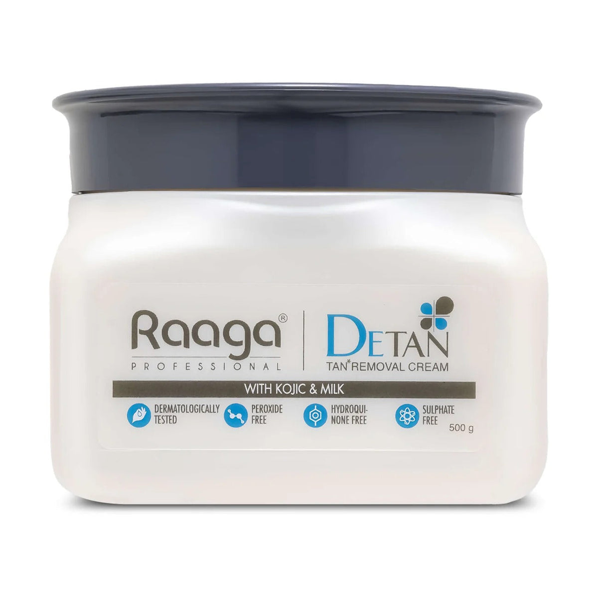 Raaga Professional De-Tan Pack | Tan Removal Cream with Kojic Acid & Milk (500gm) - 5