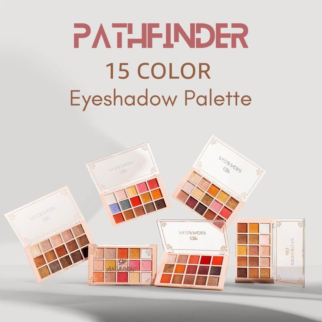 C2P Pathfinder 15 Color Eye Shadow Palette - 24g - 4
