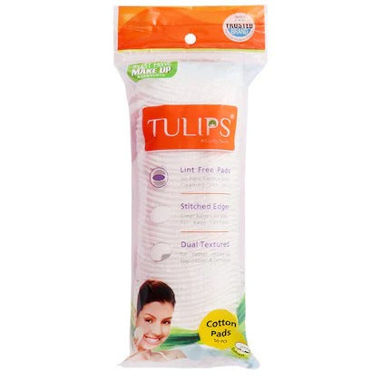 Tulips Cotton Pads (50 Pcs) – Soft & Versatile - 1